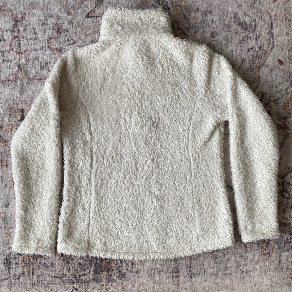 Patagonia Los Gatos Sherpa Fuzzy Quarter Zip Fleece Sweater Jacket - Picture 4 of 6